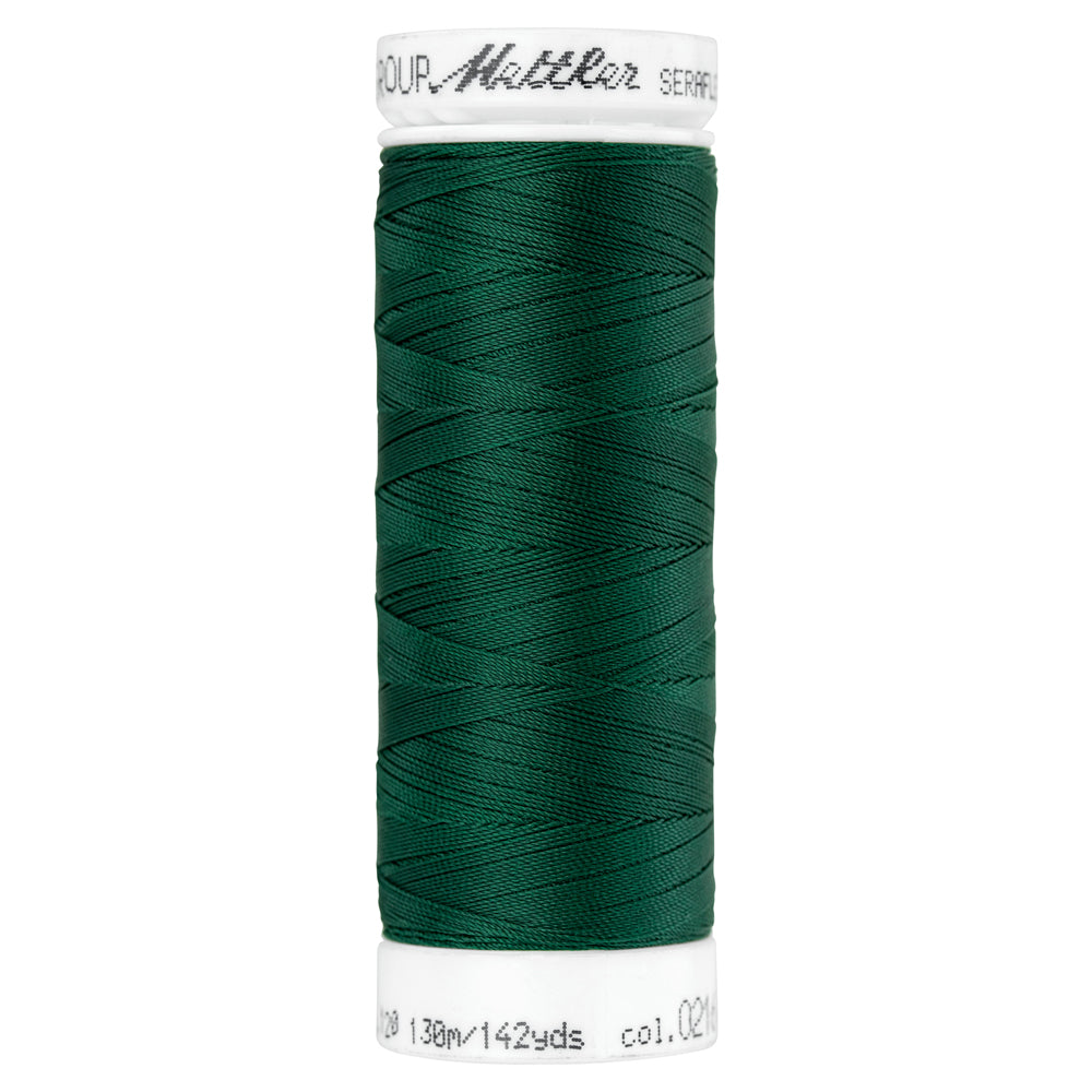 Mettler embroidery thread spool in Dark Green (0216) - 83/3 130m