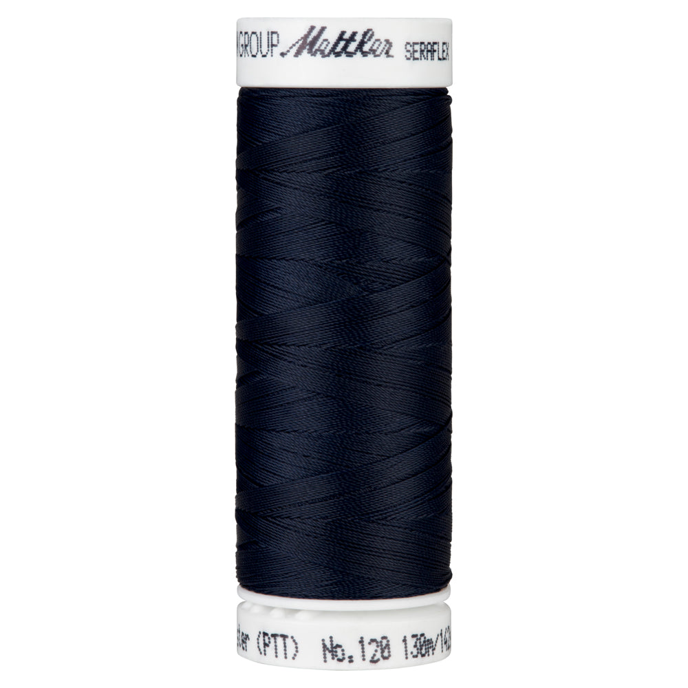 Mettler embroidery thread spool in Darkest Blue (0821) - 83/3 130m
