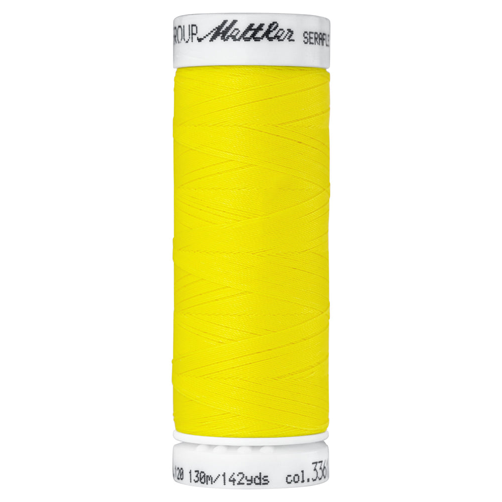 Mettler embroidery thread spool in Lemon (3361) - 83/3 130m