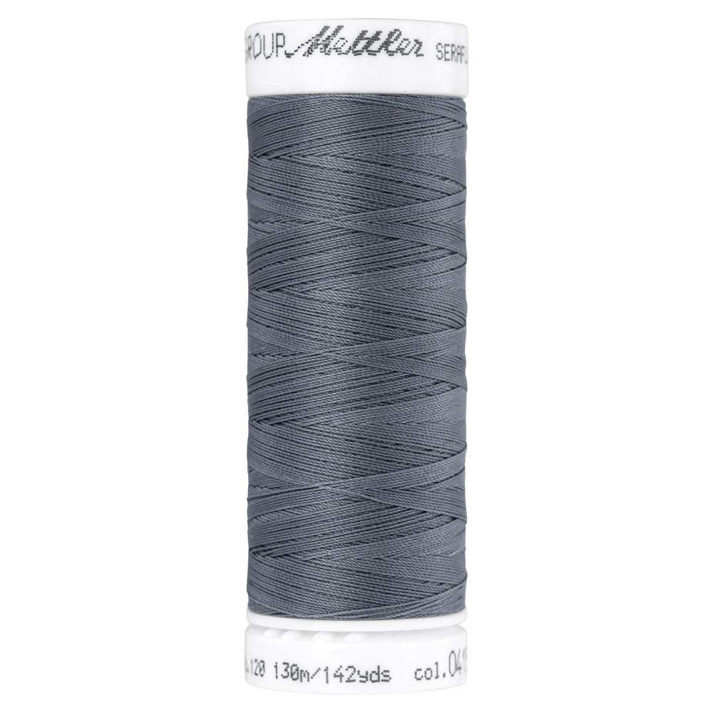 Mettler embroidery thread spool in Old Tin (0415) - 83/3 130m