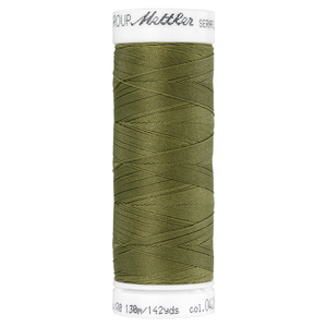 Mettler embroidery thread spool in Olive Drab (0420) - 83/3 130m