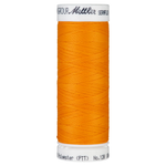 Mettler embroidery thread spool in Pumpkin (0122) - 83/3 130m