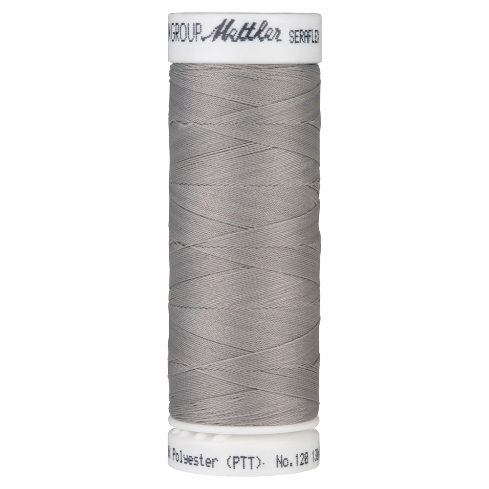 Mettler embroidery thread spool in Silver Coin (0340) - 83/3 130m