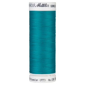 Mettler embroidery thread spool in Truly Teal (0232) - 83/3 130m