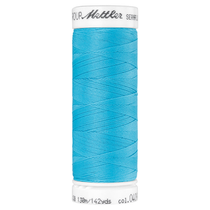 Mettler embroidery thread spool in Turquoise (0409) - 83/3 130m