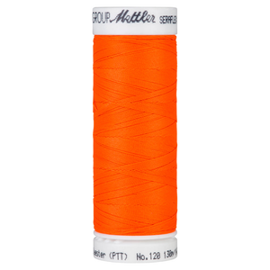 Mettler embroidery thread spool in Vivid Orange (1428) - 83/3 130m