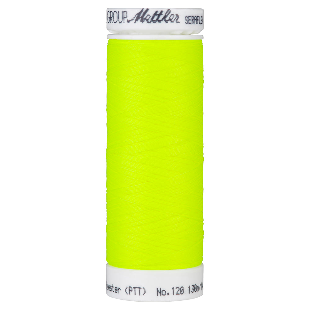 Mettler embroidery thread spool in Vivid Yellow (1426) - 83/3 130m