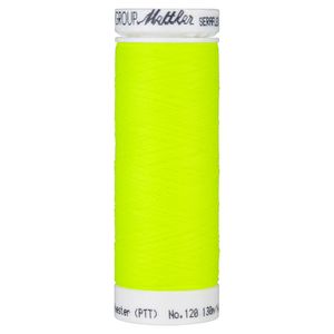 Mettler embroidery thread spool in Vivid Yellow (1426) - 83/3 130m