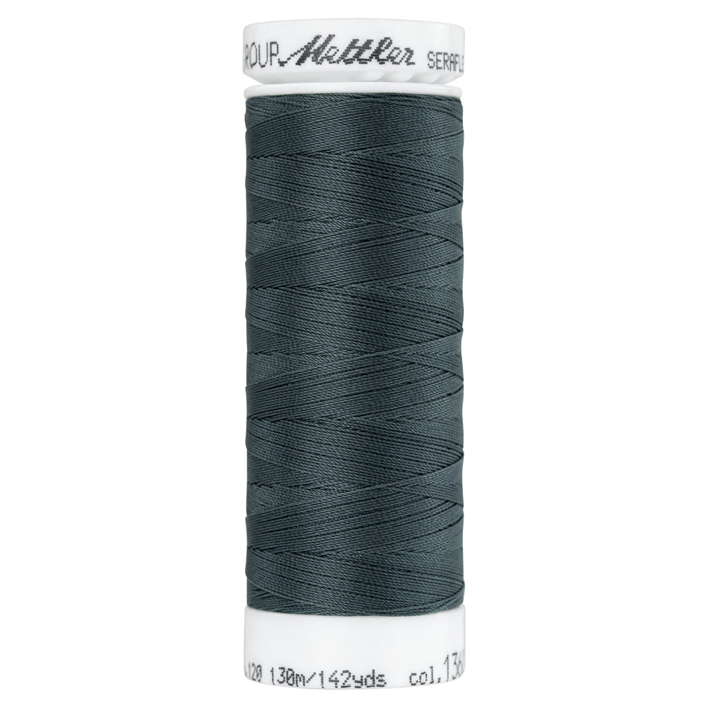 Mettler embroidery thread spool in Whale (1360) - 83/3 130m