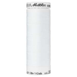 Mettler embroidery thread spool in White (2000) - 83/3 130m