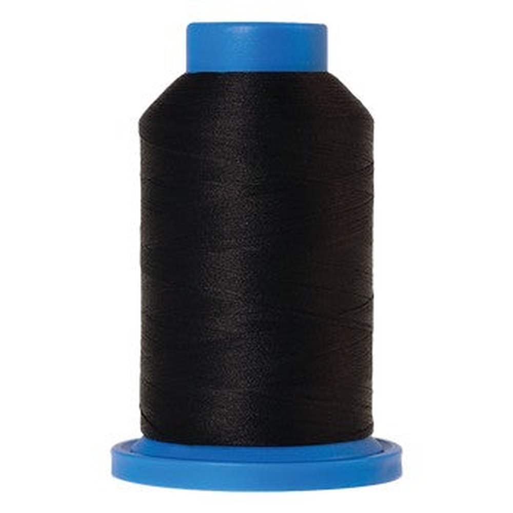 Mettler embroidery thread spool in Black (4000) - 51/1 1000m