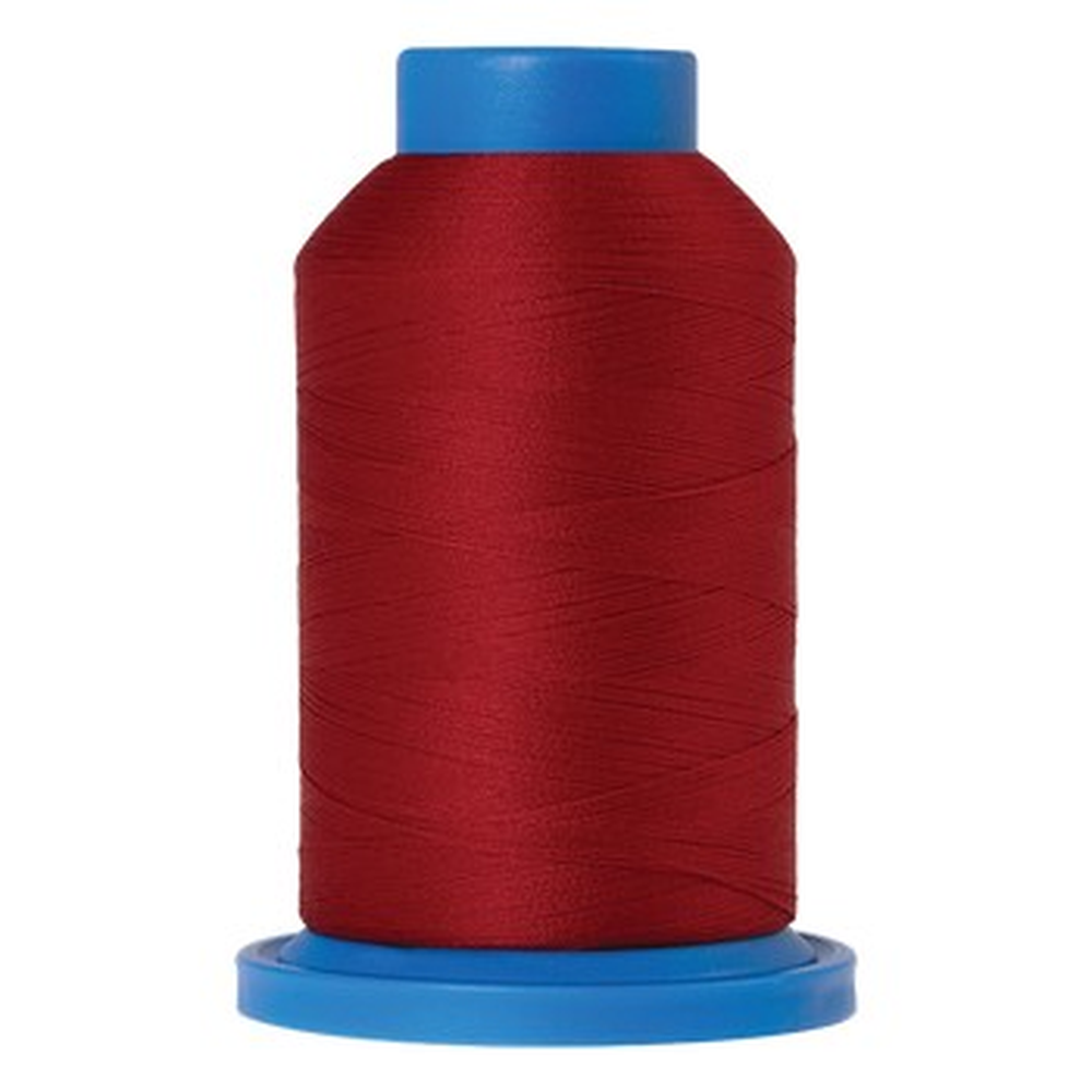 Mettler embroidery thread spool in Country Red (0504) - 51/1 1000m