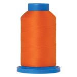 Mettler embroidery thread spool in Hunter Orange (22) - 51/1 1000m