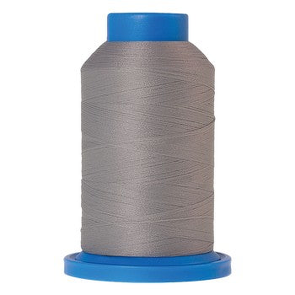 Mettler embroidery thread spool in Sterling (1140) - 51/1 1000m
