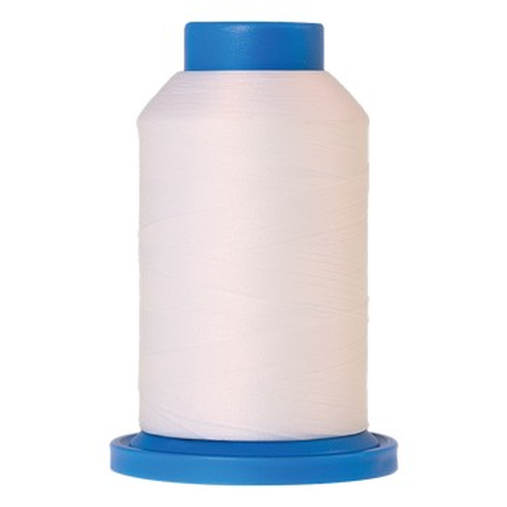 Mettler embroidery thread spool in White (2000) - 51/1 1000m