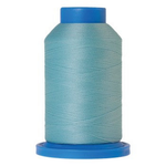 Mettler embroidery thread spool in Aqua (0408) - 51/1 1000m