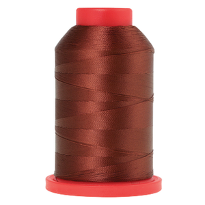 Mettler embroidery thread spool in Coffee Bean (0196) - 121/2 2000m
