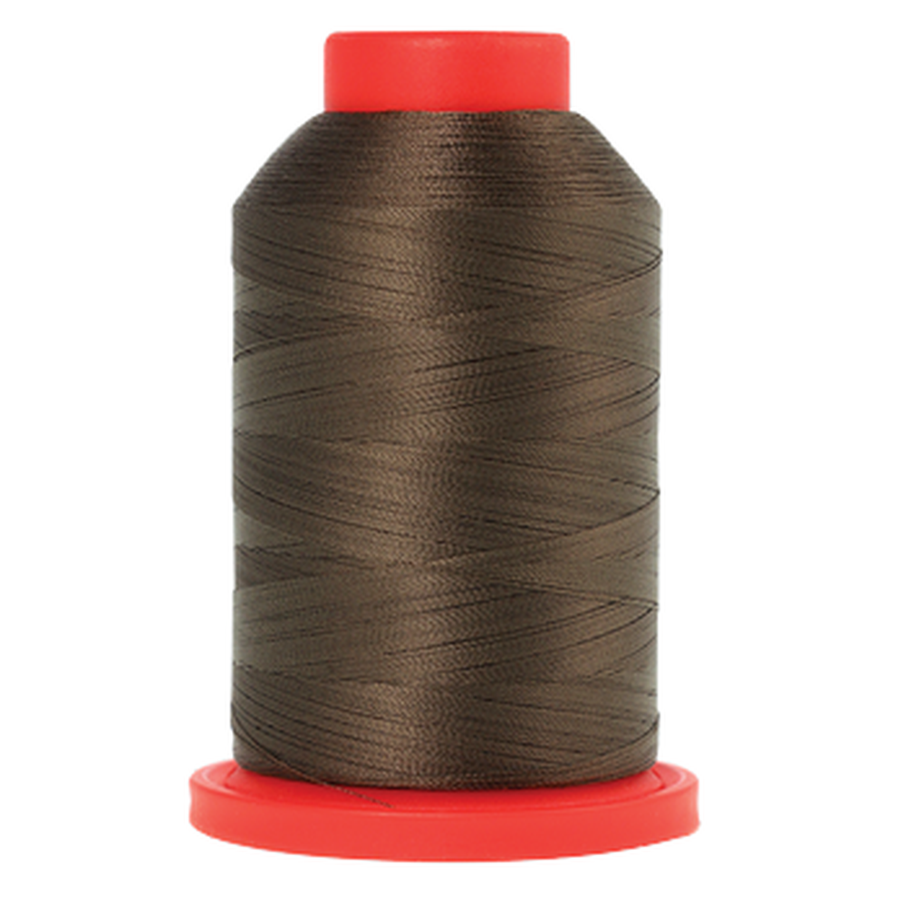 Mettler embroidery thread spool in Olive (1043) - 121/2 2000m