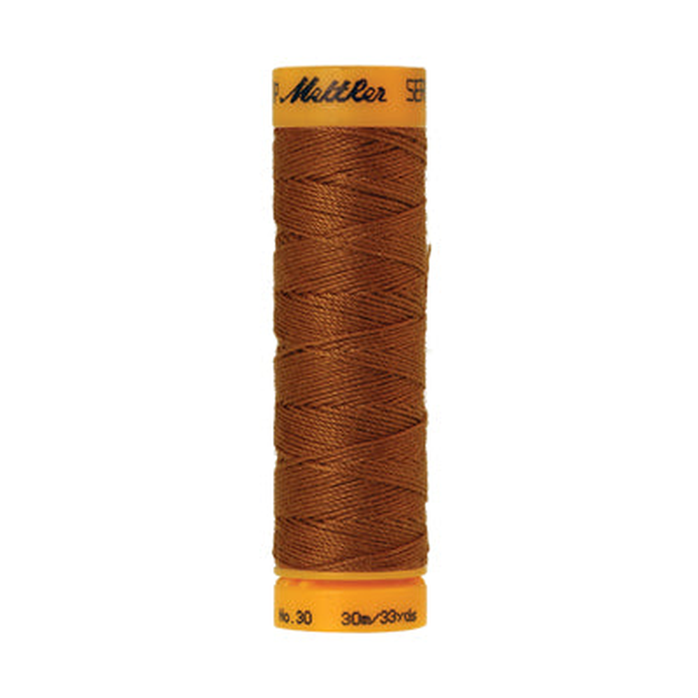 Mettler Seralon sewing thread spool in Brass (1131) - 30/3 30m
