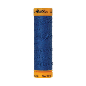 Mettler Seralon sewing thread spool in Cobalt Blue (0815) - 30/3 30m