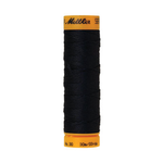 Mettler Seralon sewing thread spool in Darkest Blue (0821) - 30/3 30m