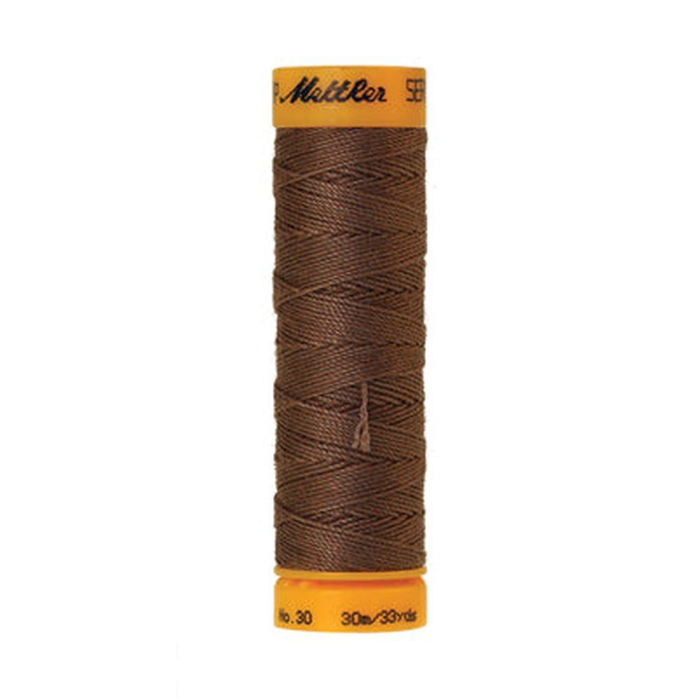 Mettler Seralon sewing thread spool in Espresso (1380) - 30/3 30m