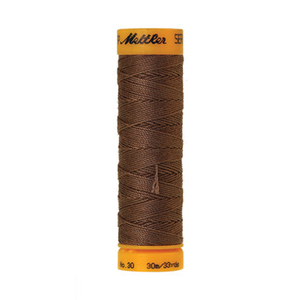 Mettler Seralon sewing thread spool in Espresso (1380) - 30/3 30m