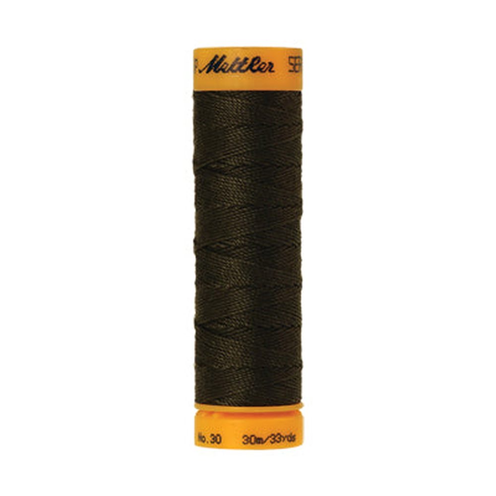 Mettler Seralon sewing thread spool in Fir Forest (0663) - 30/3 30m