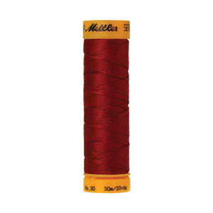 Mettler Seralon sewing thread spool in Fire Engine (0105) - 30/3 30m