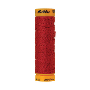 Mettler Seralon sewing thread spool in Geranium (1391) - 30/3 30m