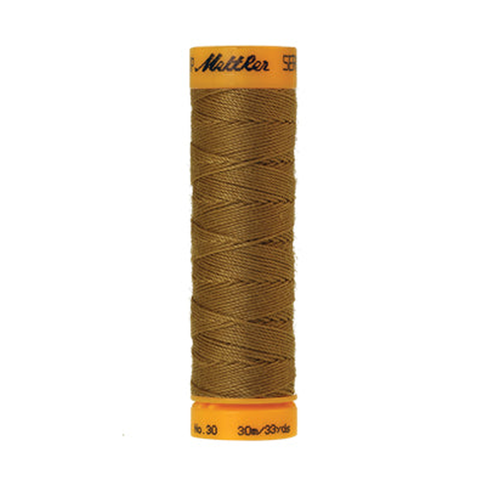 Mettler Seralon sewing thread spool in Ginger (1207) - 30/3 30m