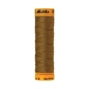 Mettler Seralon sewing thread spool in Ginger (1207) - 30/3 30m
