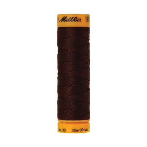 Mettler Seralon sewing thread spool in Mahogany (0793) - 30/3 30m