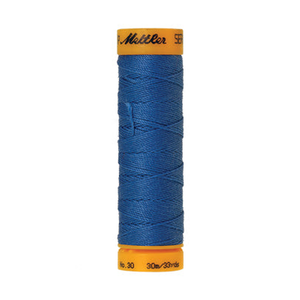 Mettler Seralon sewing thread spool in Marine Blue (1315) - 30/3 30m