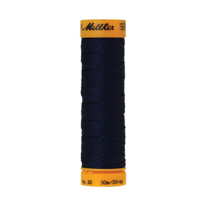 Mettler Seralon sewing thread spool in Navy (0825) - 30/3 30m