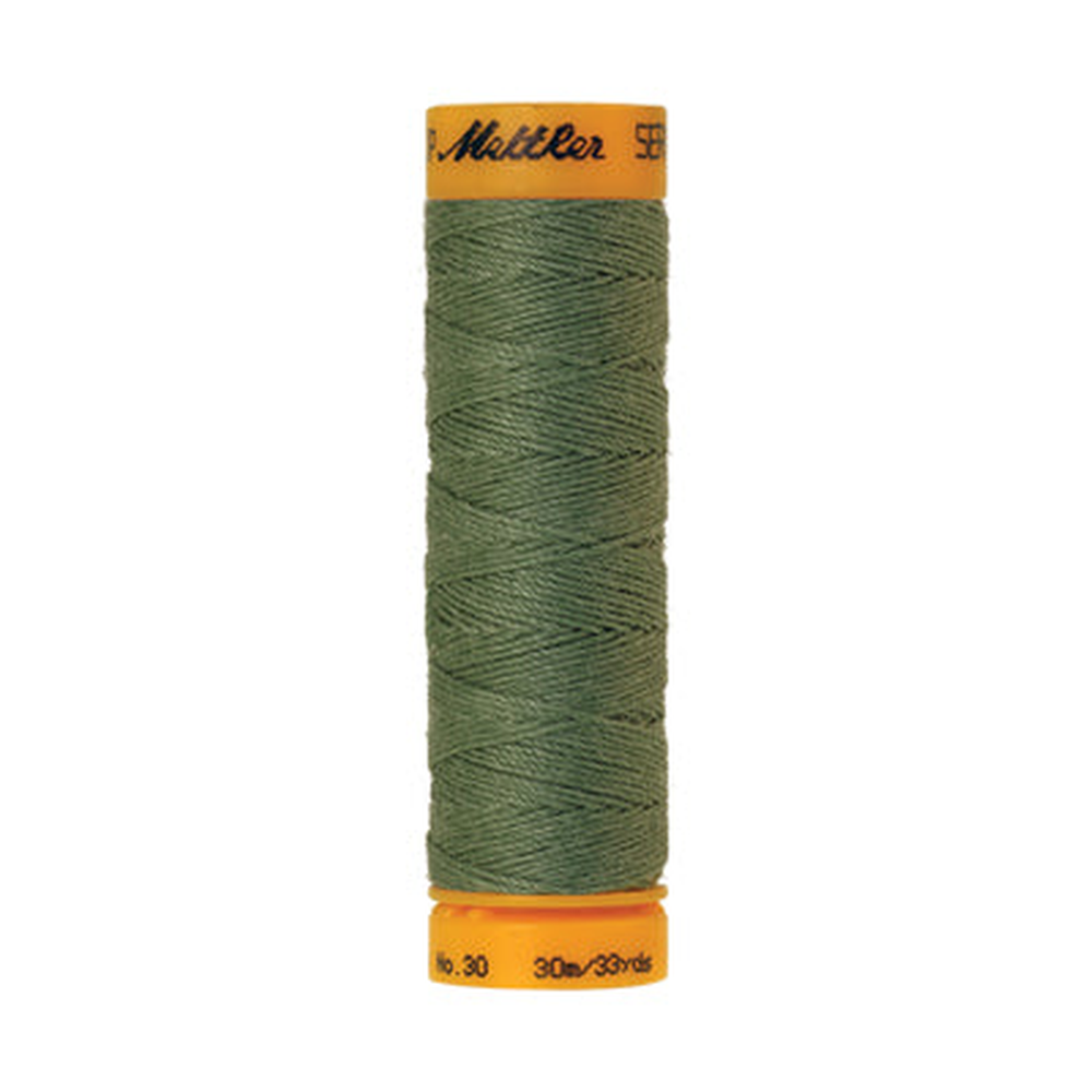 Mettler Seralon sewing thread spool in Palm Leaf (0646) - 30/3 30m
