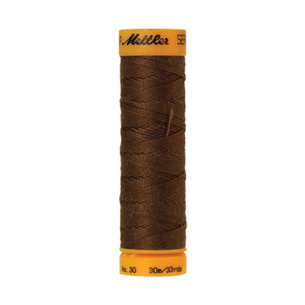Mettler Seralon sewing thread spool in Pecannut (1223) - 30/3 30m