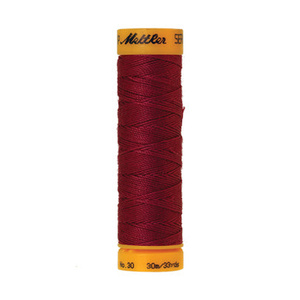 Mettler Seralon sewing thread spool in Pomegranate (0869) - 30/3 30m