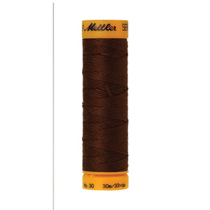 Mettler Seralon sewing thread spool in Redwood (0263) - 30/3 30m