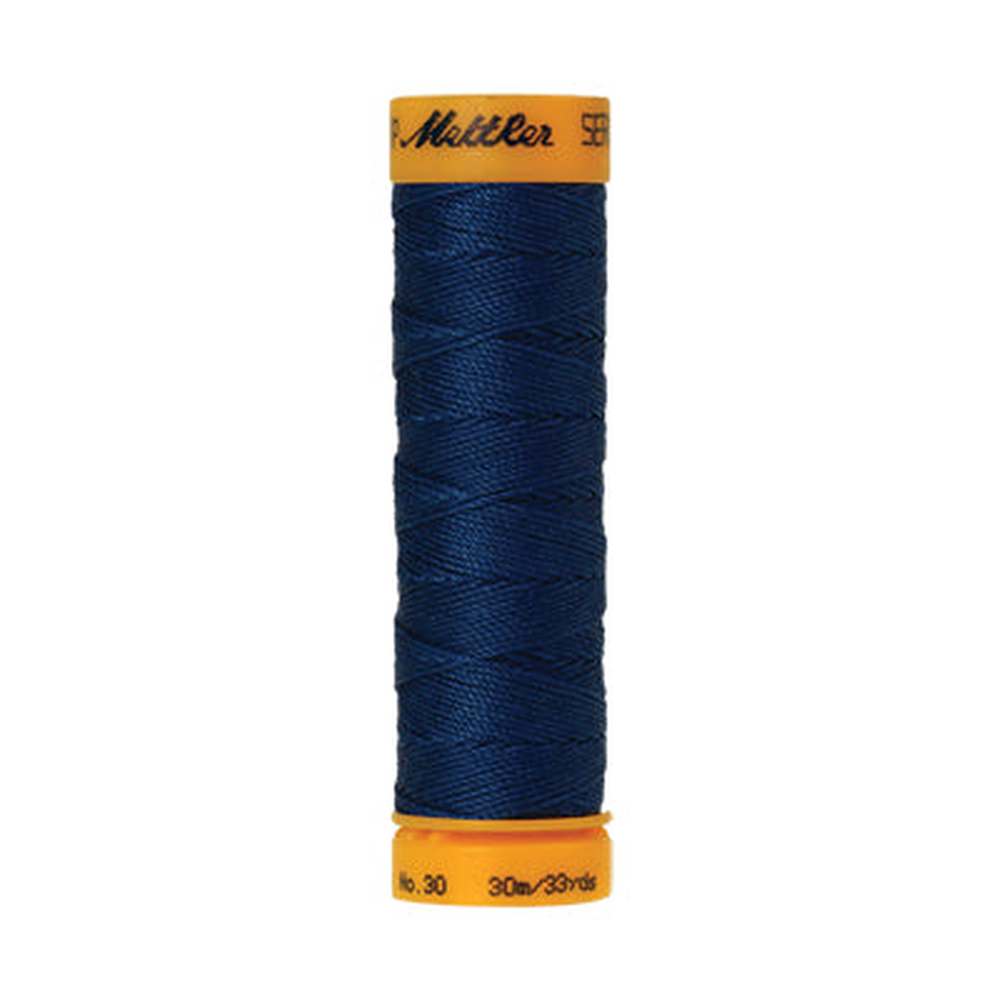 Mettler Seralon sewing thread spool in Royal Navy (0816) - 30/3 30m