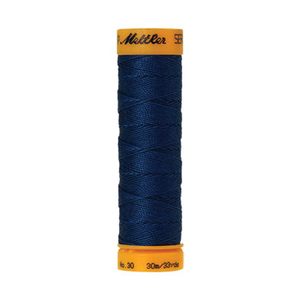 Mettler Seralon sewing thread spool in Royal Navy (0816) - 30/3 30m