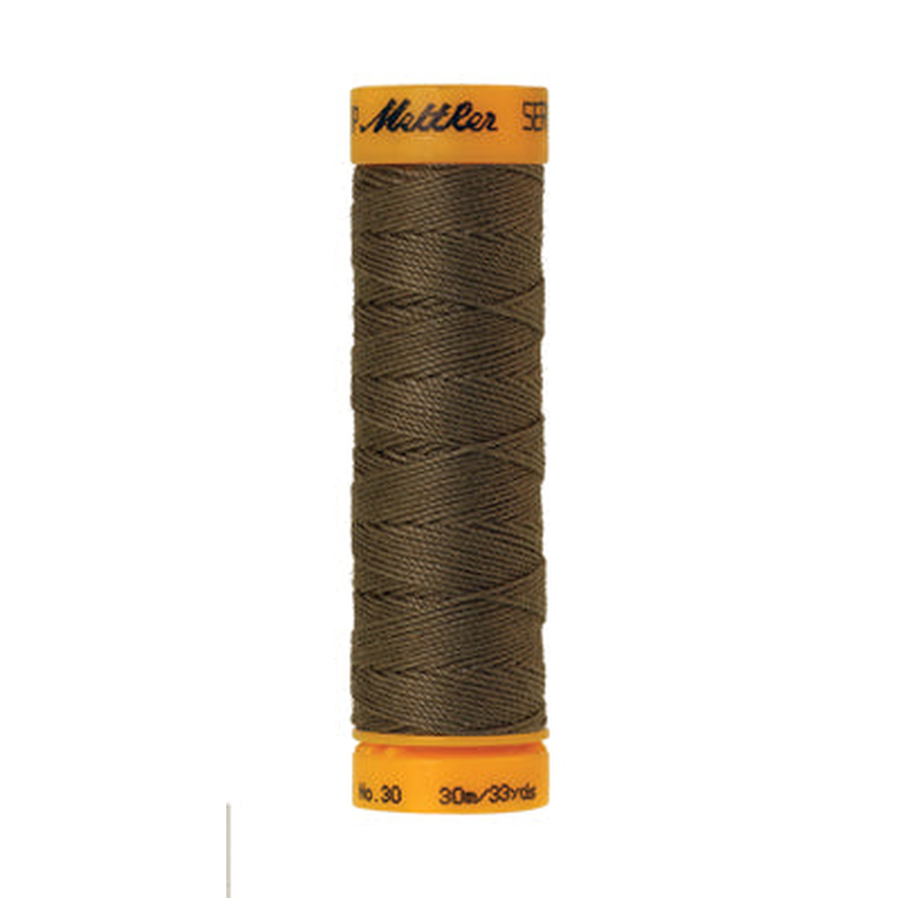 Mettler Seralon sewing thread spool in Sage (0381) - 30/3 30m