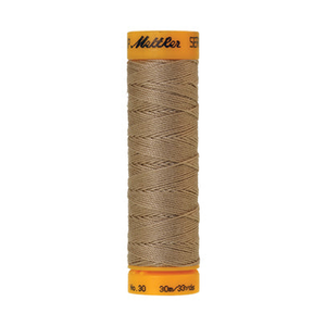 Mettler Seralon sewing thread spool in Sandstone (1222) - 30/3 30m