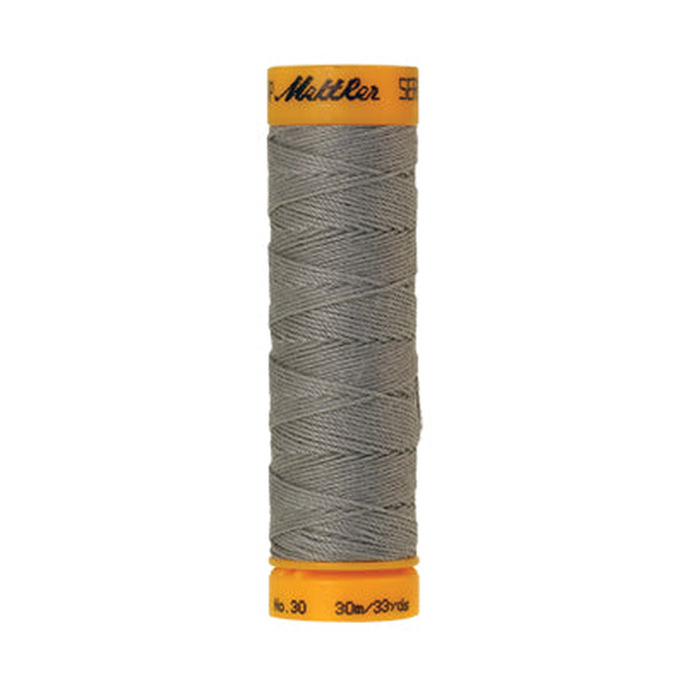 Mettler Seralon sewing thread spool in Smoke (0850) - 30/3 30m