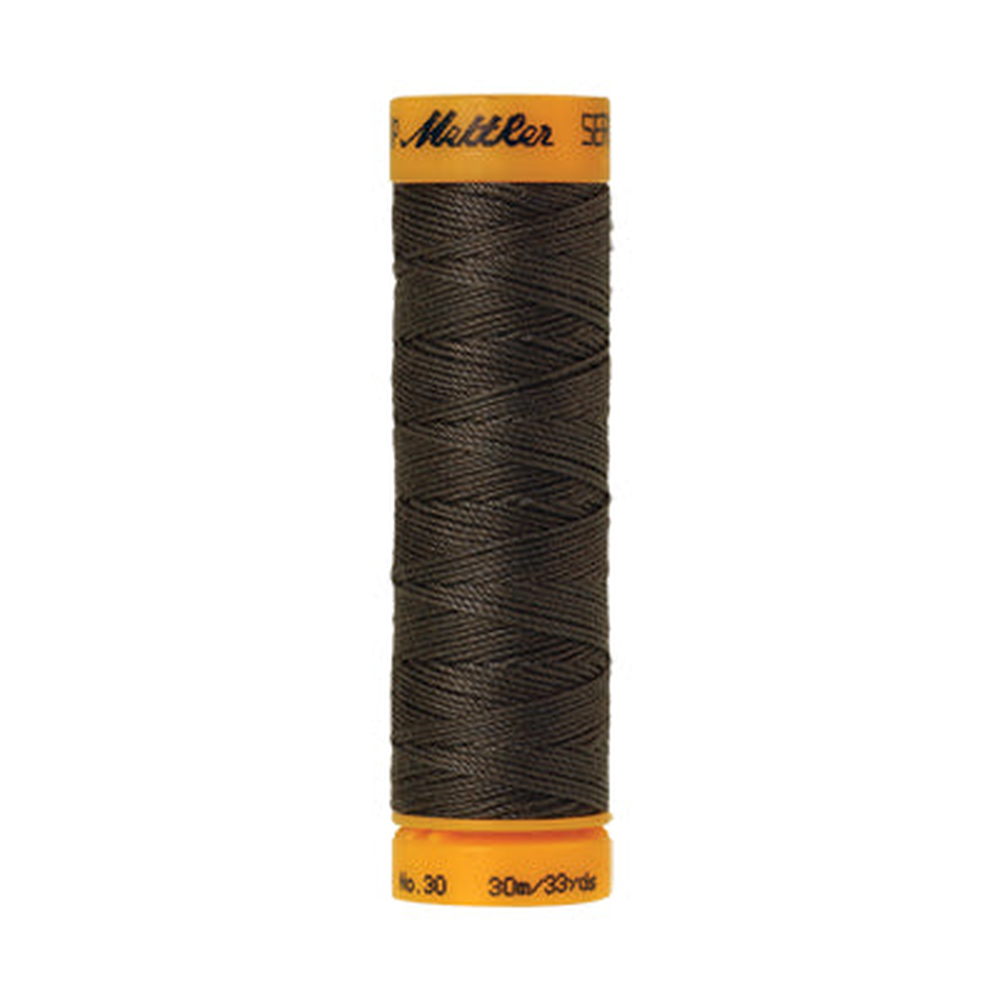 Mettler Seralon sewing thread spool in Smoky (0324) - 30/3 30m