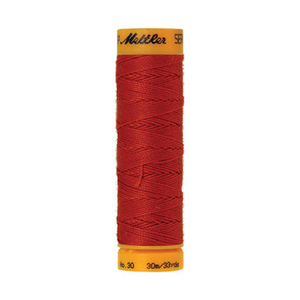 Mettler Seralon sewing thread spool in Vermillion (1336) - 30/3 30m