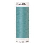 Mettler Seralon sewing thread spool in Aqua (0408) - 62/2 200m