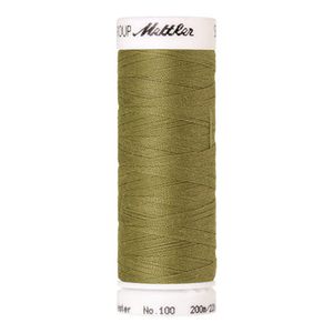 Mettler Seralon sewing thread spool in Army Drab (0466) - 62/2 200m