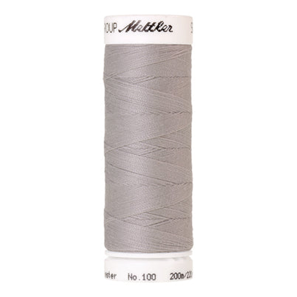 Mettler Seralon sewing thread spool in Ash Mist (0331) - 62/2 200m
