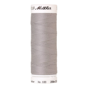 Mettler Seralon sewing thread spool in Ash Mist (0331) - 62/2 200m